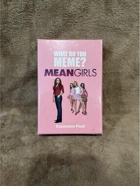 New! 2018 WHAT DO YOU MEME? Mean Girls Expansion Pack Card Game Sealed!